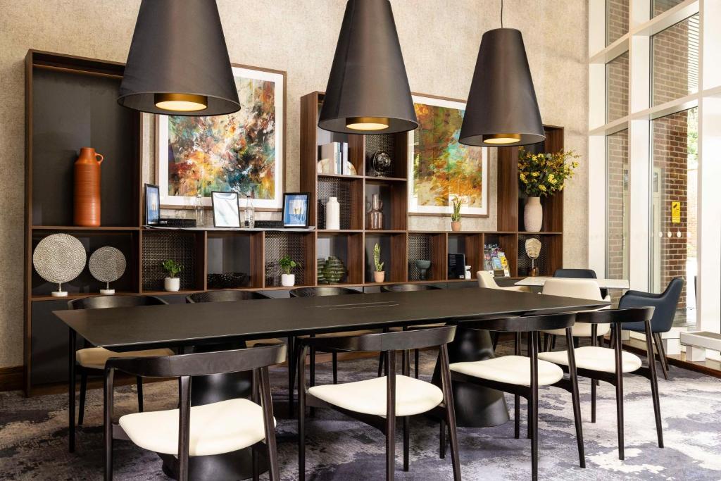 Restaurace v ubytování Radisson Blu Hotel, Durham