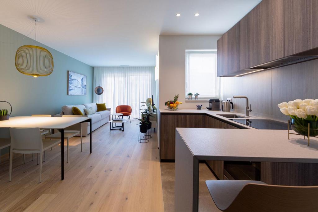 Kuchyň nebo kuchyňský kout v ubytování The Central City - Luxury Serviced Residence