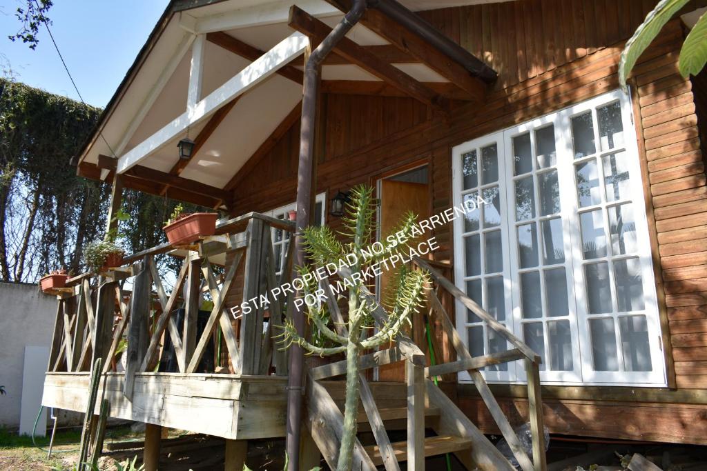 Balkón nebo terasa v ubytování Piscina Climatizada Privada, Cabaña, Quincho, Limache