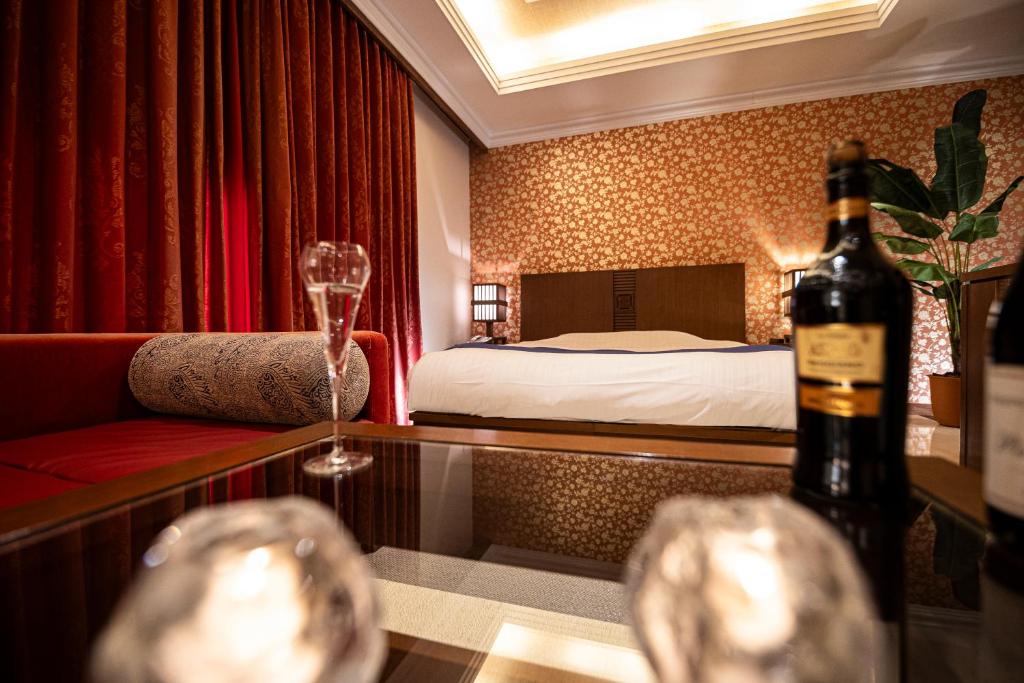 Nápoje v ubytování HOTEL LOTUS Superior RESORT NRT