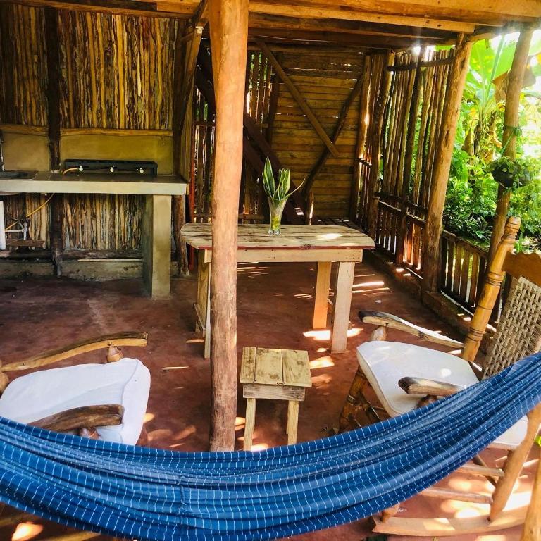 Patio nebo venkovní prostory v ubytování Ranchito PyP
