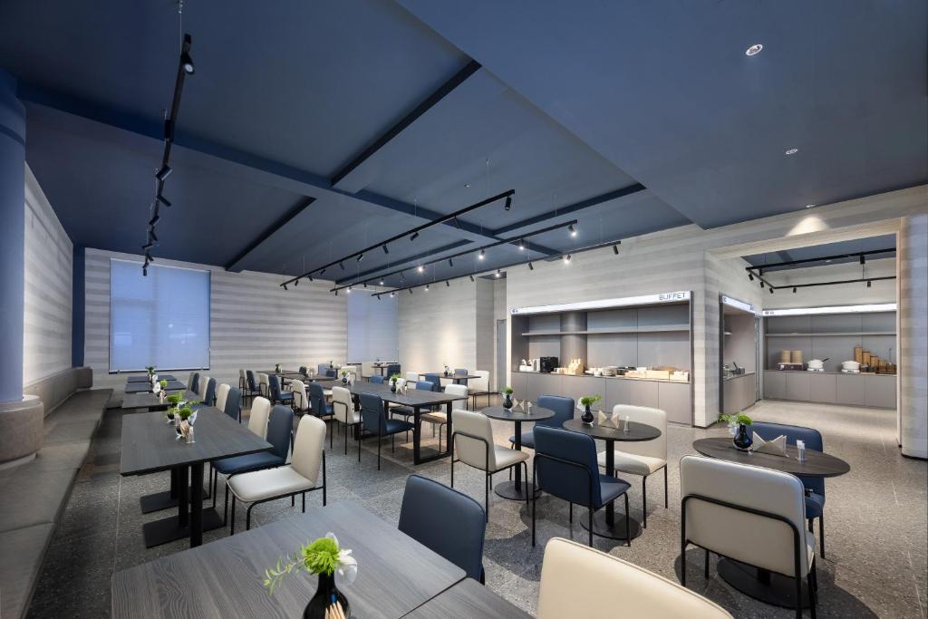 Posezení v ubytování Atour Light Hotel Shanghai Jiading Pingcheng Road