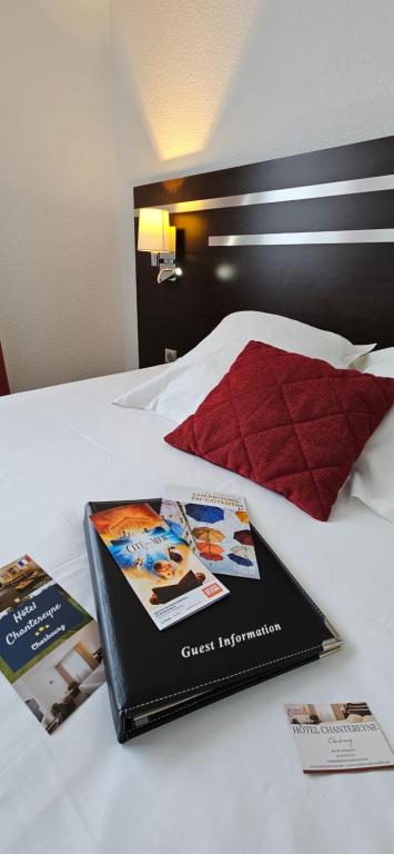 Postel nebo postele na pokoji v ubytování Hotel Chantereyne