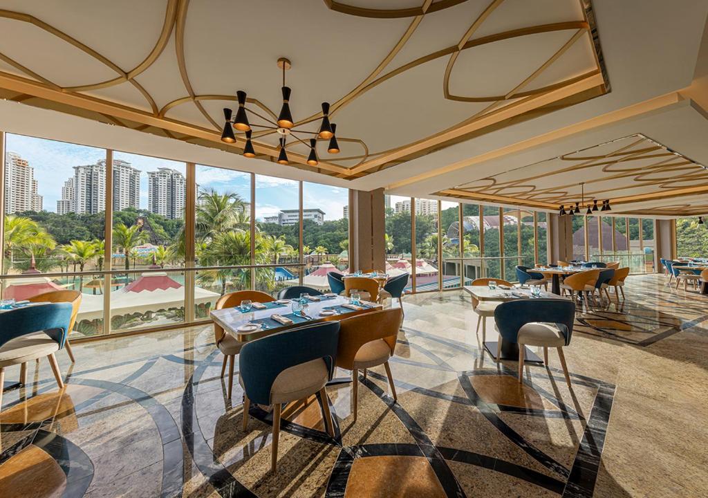 Restaurace v ubytování The Villas at Sunway Resort Hotel