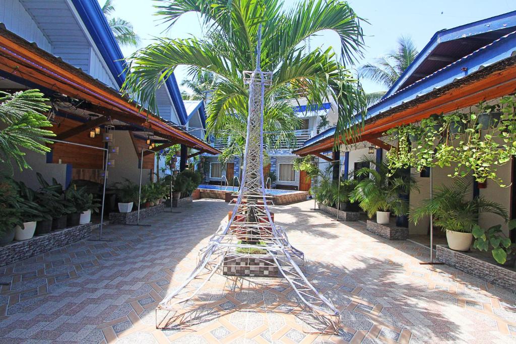 Zahrada ubytování Foxtail Siargao Island Guesthouse