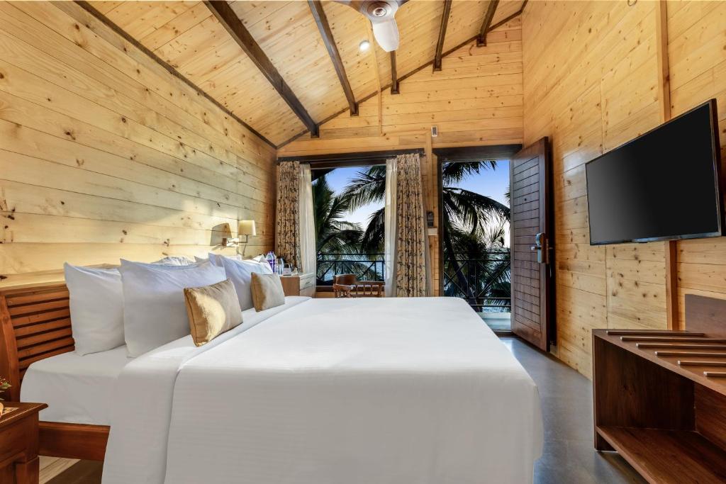 TV a/nebo společenská místnost v ubytování Bogmallo Beach Resort
