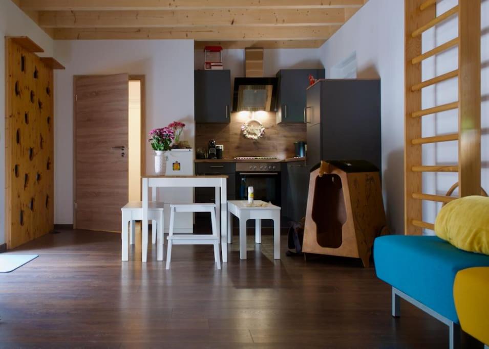 Χώρος καθιστικού στο Lodge für Gesundheitsbewusste