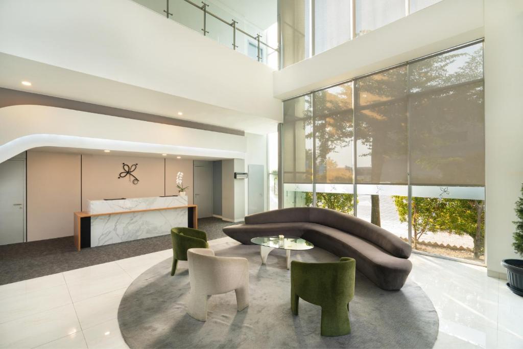 Posezení v ubytování Laska Hotel Subang
