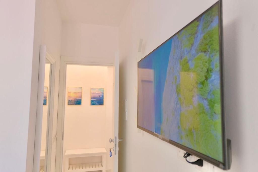 TV a/nebo společenská místnost v ubytování 98 House