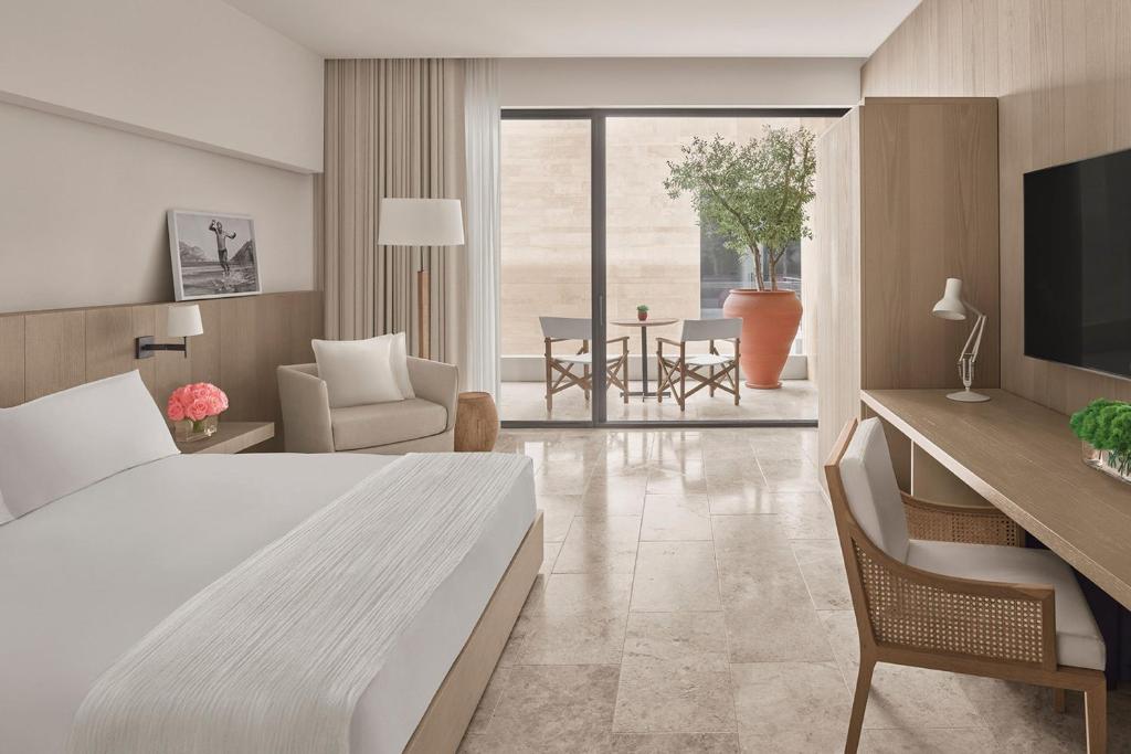 The Bodrum EDITION - Deluxe King Room Met Uitzicht Op De Tuin En Balkon