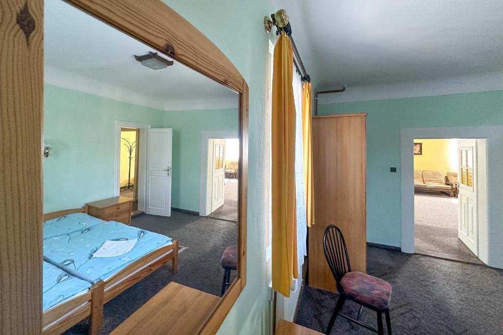 Postel nebo postele na pokoji v ubytování Hotel RON