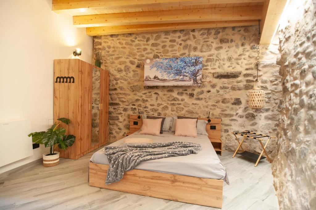 Postel nebo postele na pokoji v ubytování Arcangelo Case Vacanza