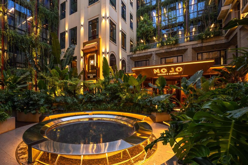 Zahrada ubytování REY Hotel Hanoi