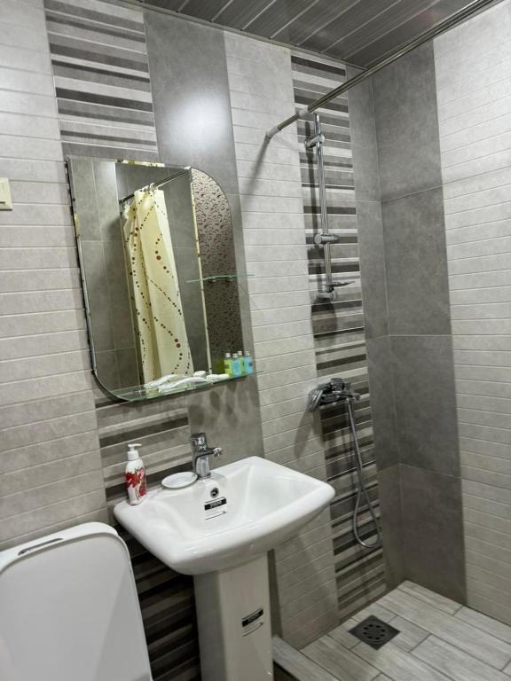 Koupelna v ubytování Rose Hotel Yerevan