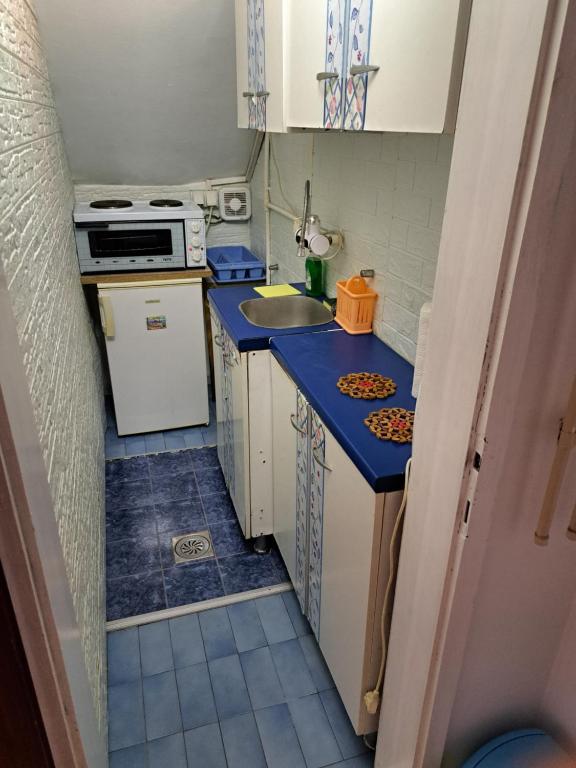 Kuchyň nebo kuchyňský kout v ubytování Apartment Gajic
