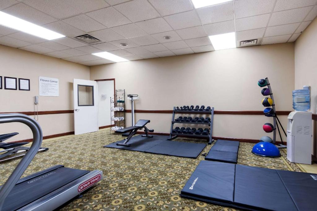 Fitness centrum a/nebo fitness zařízení v ubytování Quality Inn Oneonta Cooperstown Area