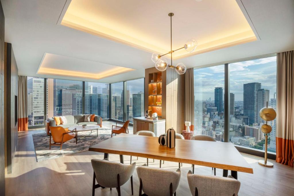 Posezení v ubytování Canopy By Hilton Osaka Umeda