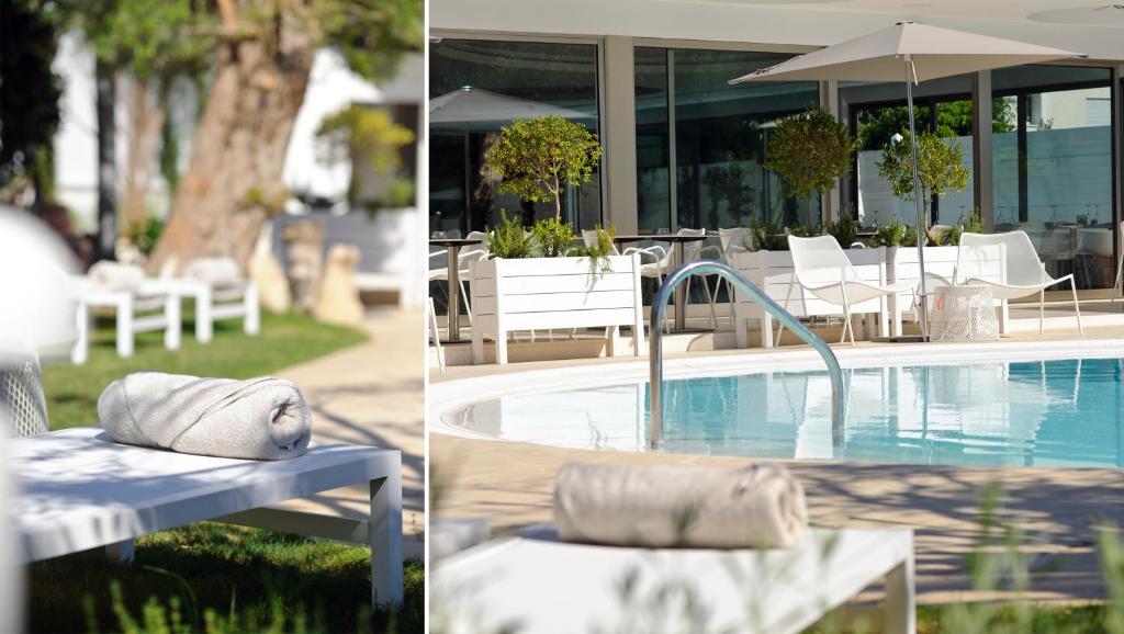 Бассейн в Alasia Boutique Hotel или поблизости
