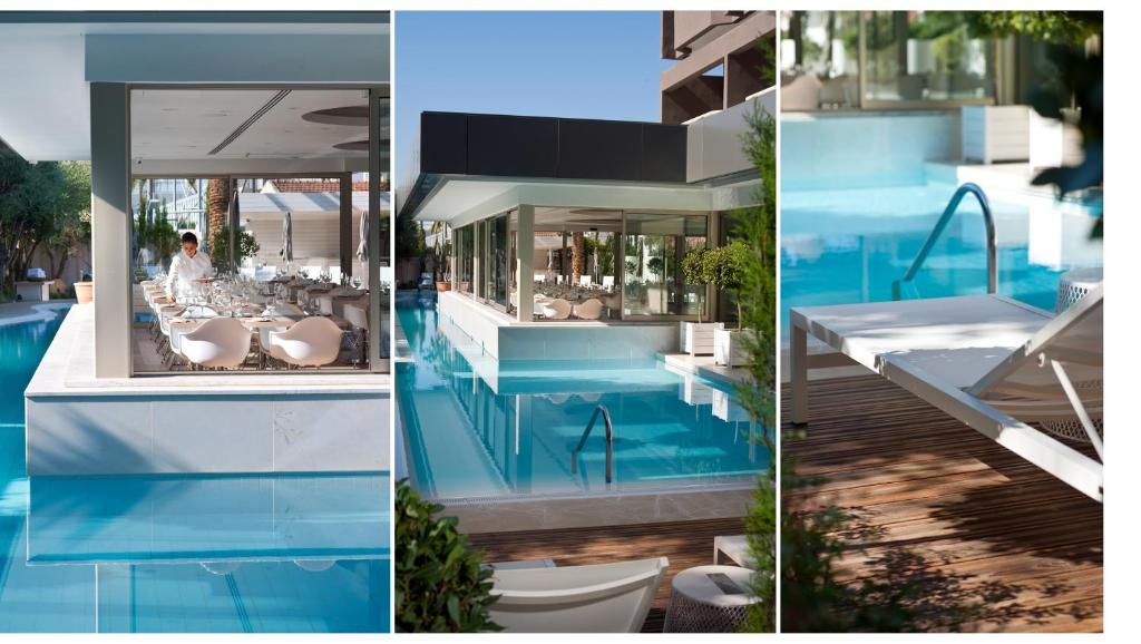 Бассейн в Alasia Boutique Hotel или поблизости