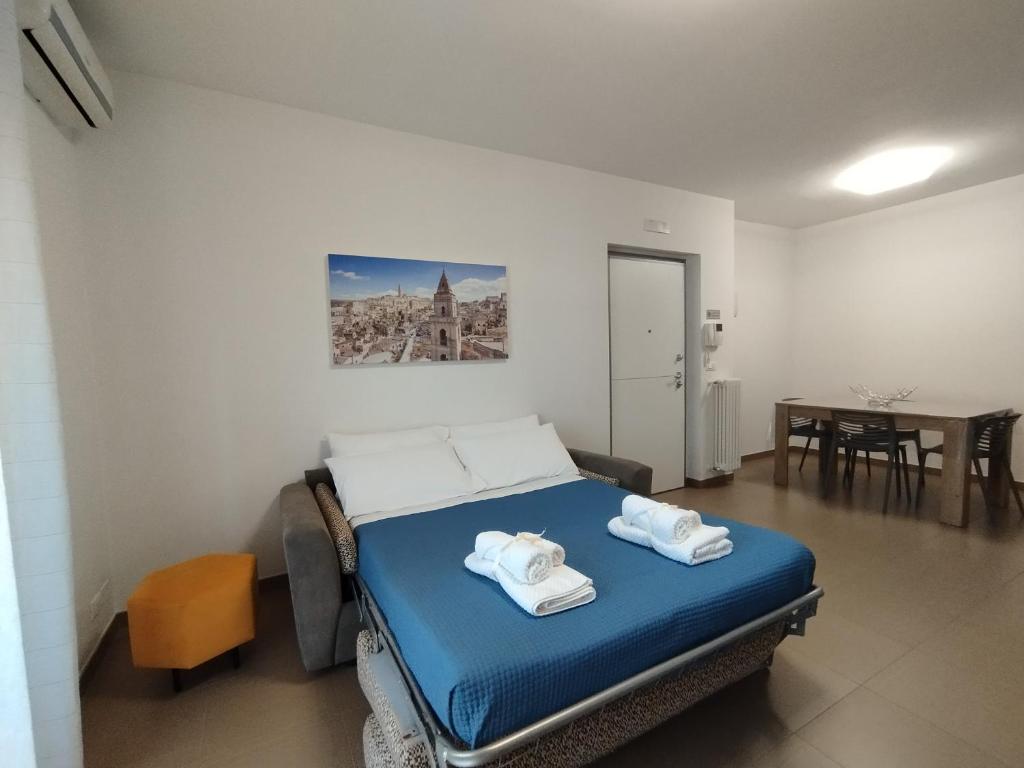 Postel nebo postele na pokoji v ubytování My Home