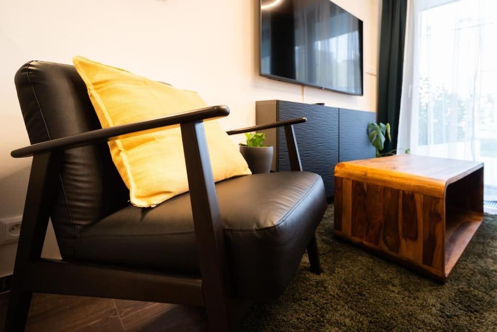 Posezení v ubytování Gold Garden Terrace Apartment