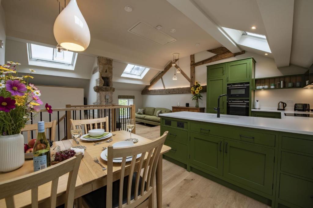 Dapur atau dapur kecil di Lythe Barn