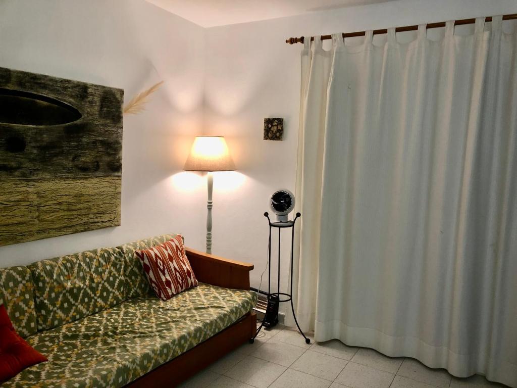 Χώρος καθιστικού στο Duplex in Menorca f