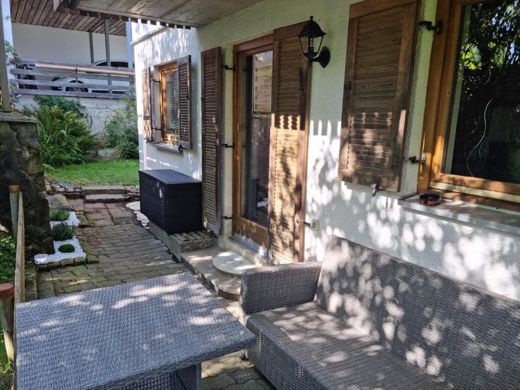 Zahrada ubytování Ferienwohnung "Seaside"