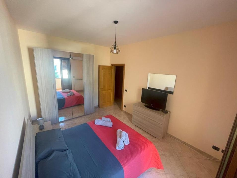 Postel nebo postele na pokoji v ubytování Casa Leonardo