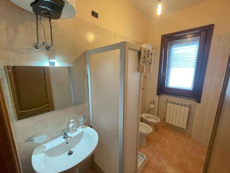 Koupelna v ubytování Casa Leonardo