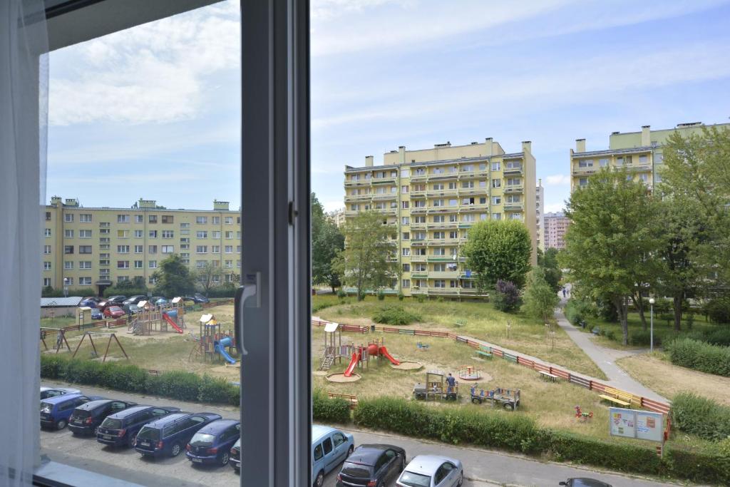 Vonkajšia záhrada v ubytovaní Apartament Dzień Dobry 3