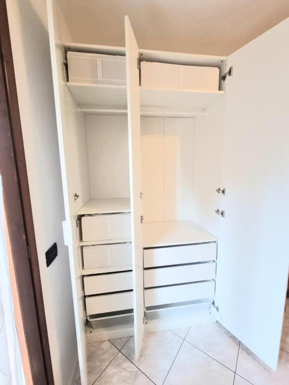 Postel nebo postele na pokoji v ubytování Sea Home - Pinarella