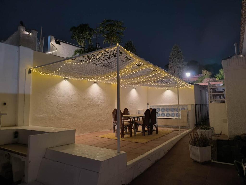 Patio nebo venkovní prostory v ubytování Marbella别墅独立房带泳池