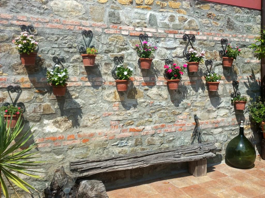 Zahrada ubytování B&B La Risorgiva