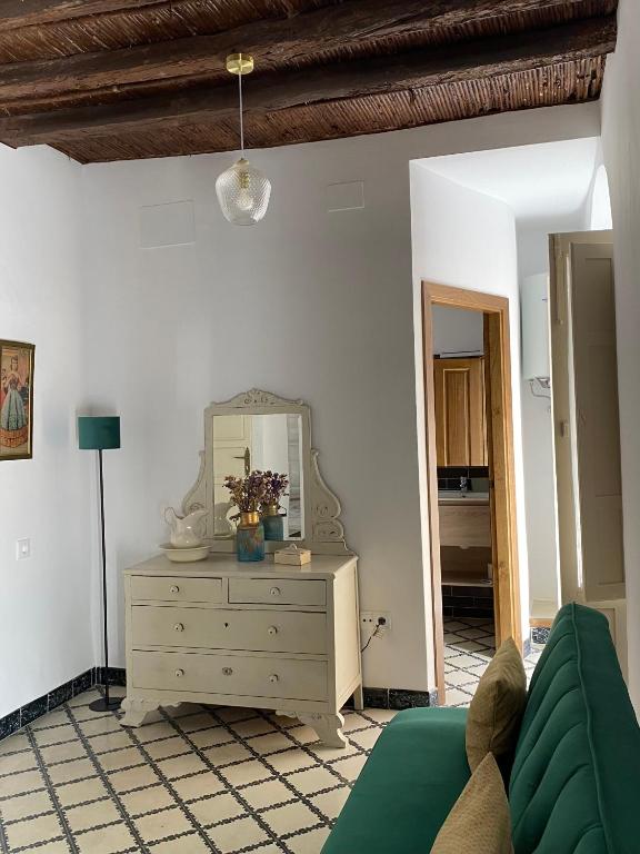 Posezení v ubytování Casa Cordón