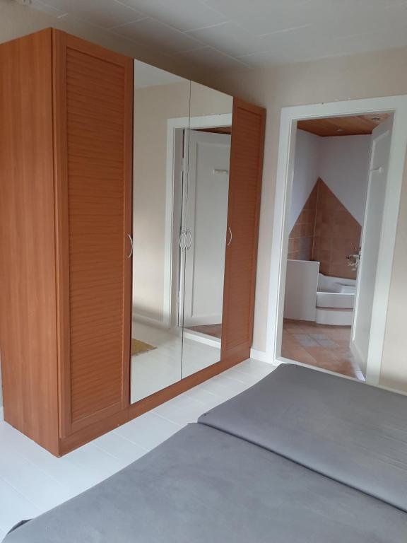 Postel nebo postele na pokoji v ubytování Stor villa i Lendemarke