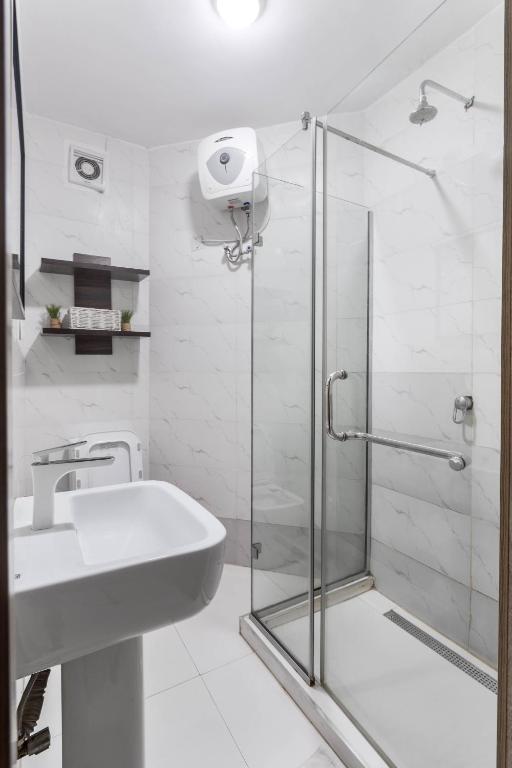 Sigma Base Apartmentsにあるバスルーム