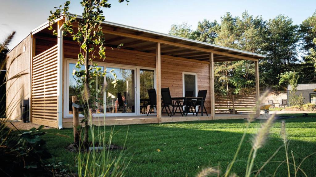 Zahrada ubytování EuroParcs Maasduinen