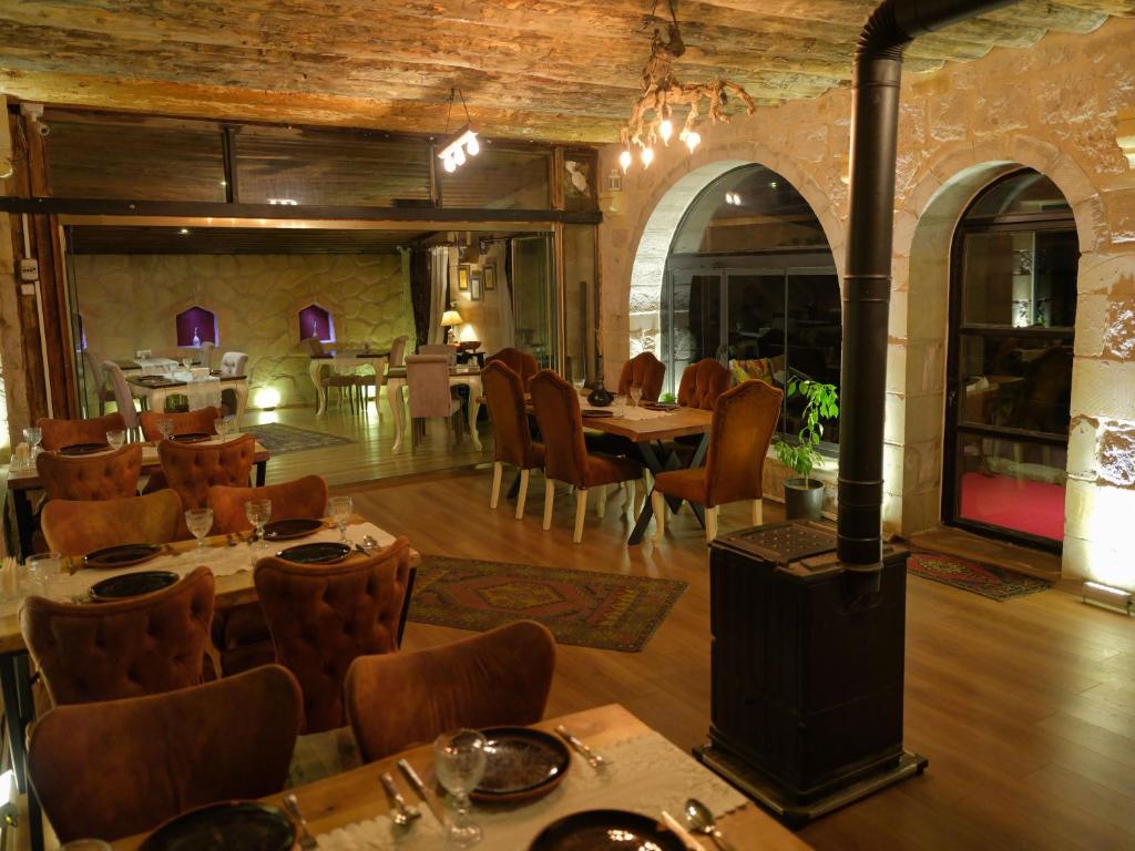 Posezení v ubytování Sakli Konak Cappadocia Hotel&Restaurant