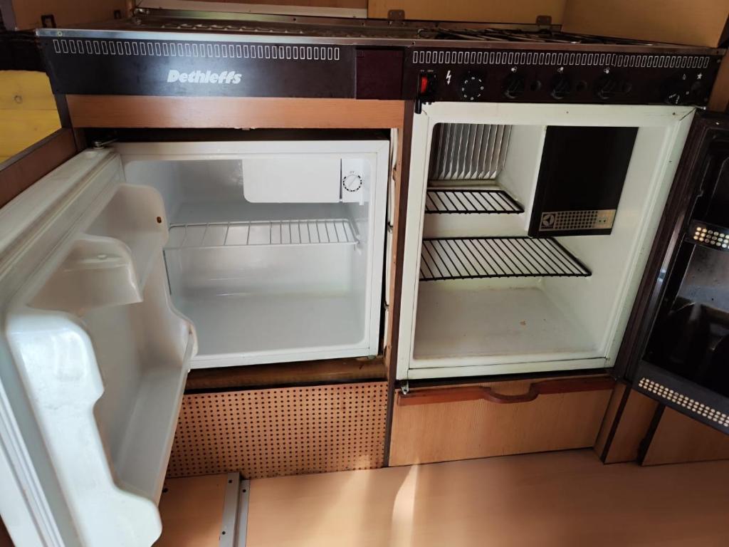 Kuchyň nebo kuchyňský kout v ubytování Heurigenbar