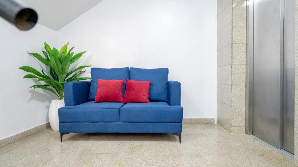 Posezení v ubytování Lekki FootPrint, Lekki Phase1