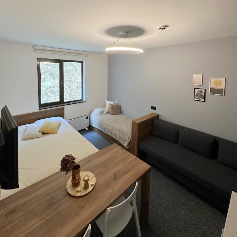 Posezení v ubytování Apartman Kod Gondole Vila Bela Reka