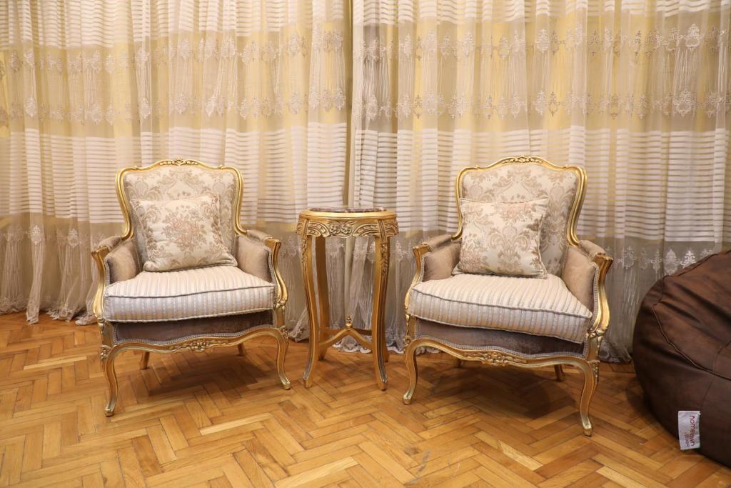 Posezení v ubytování Villa Nasr city
