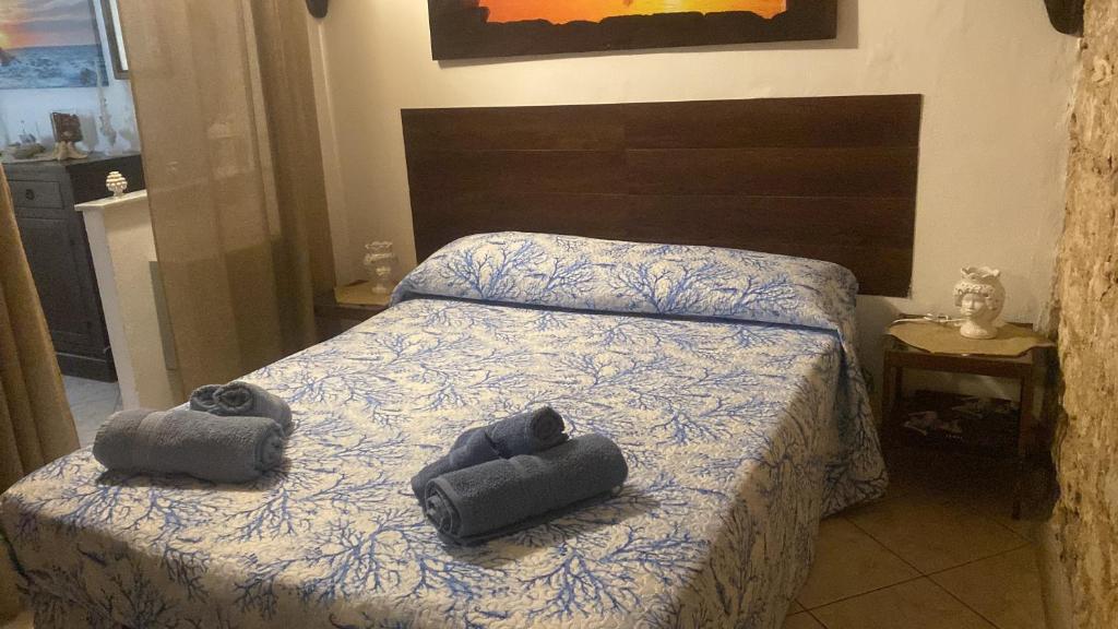 Postel nebo postele na pokoji v ubytování Casa Ciccio