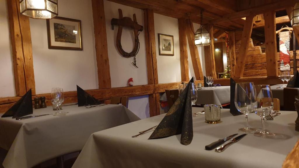 Restaurace v ubytování Aparthotel Edy Bruggmann AG
