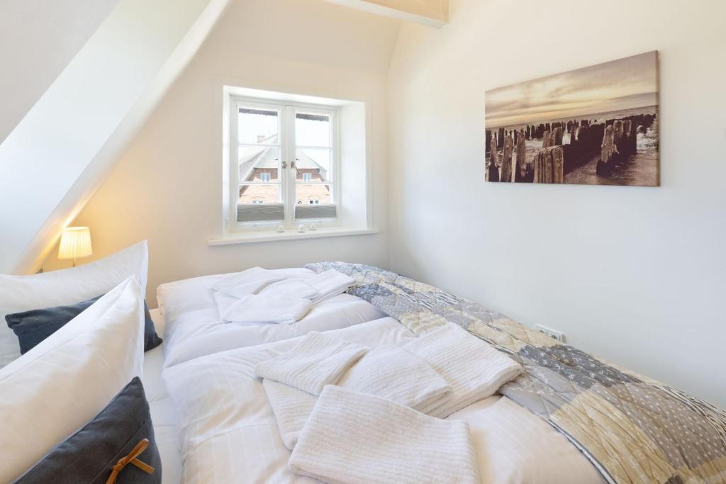 Postel nebo postele na pokoji v ubytování Ausblick - Jonna