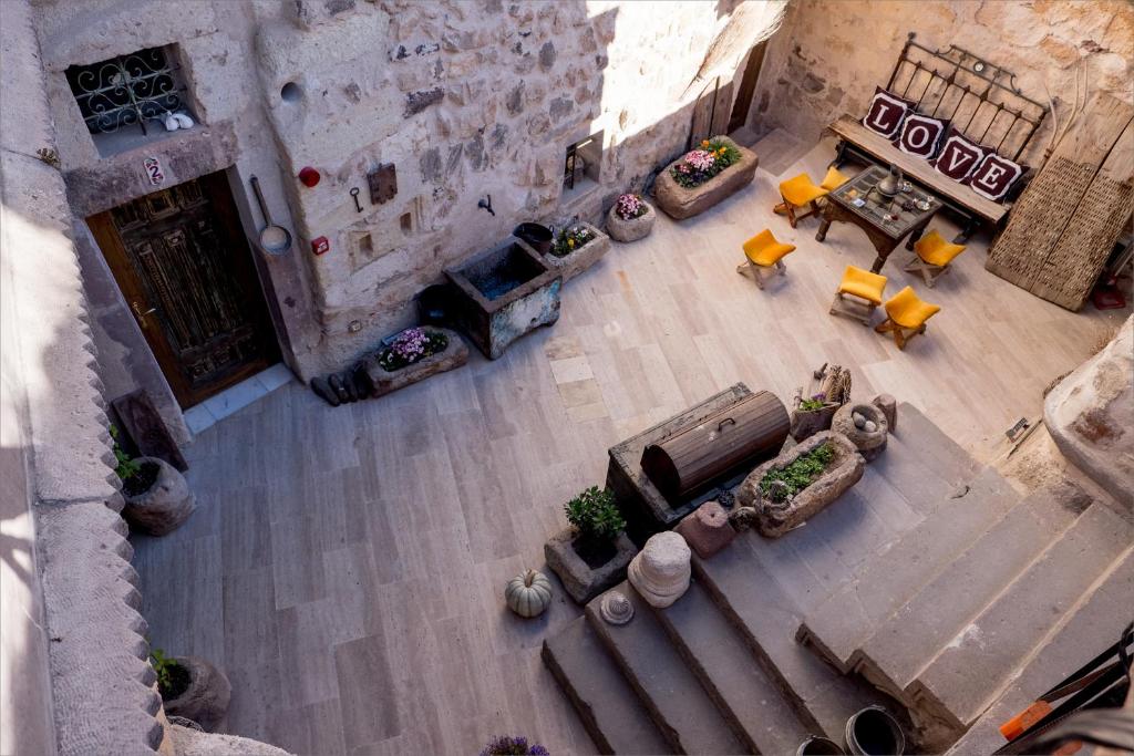 Posezení v ubytování Rox Cappadocia