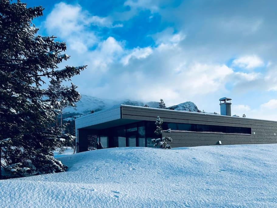 Eksklusiv hytte ved Fyri Resort - Utsikt durante l'inverno