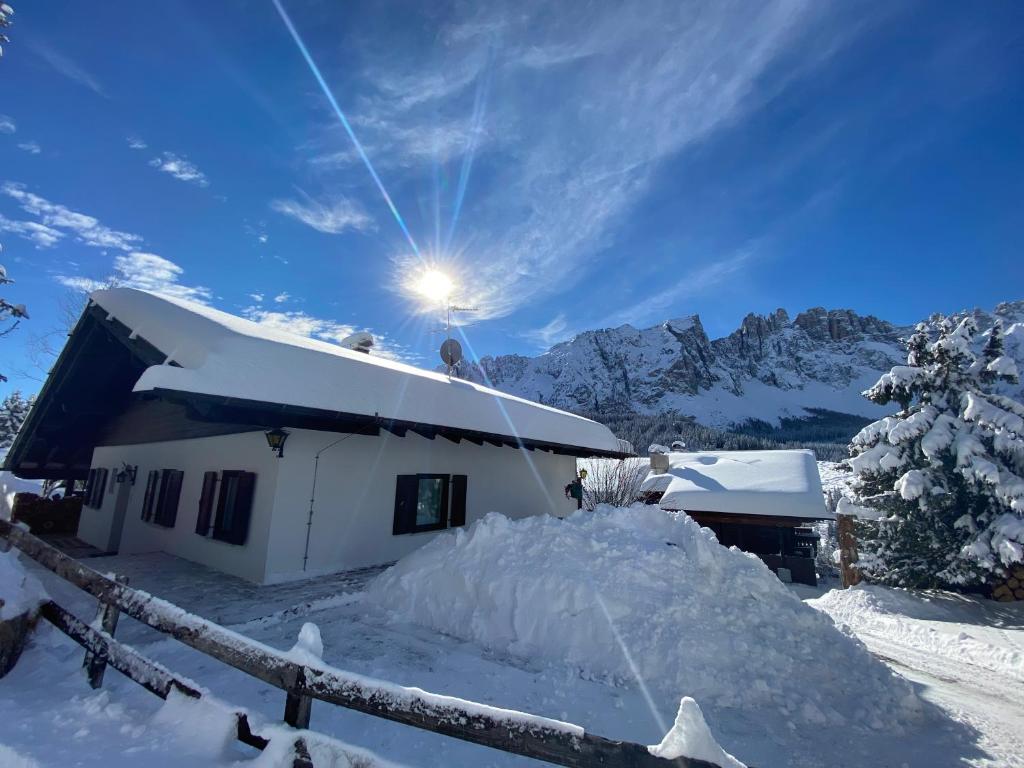 Sirena Carezza Apartments v zimě