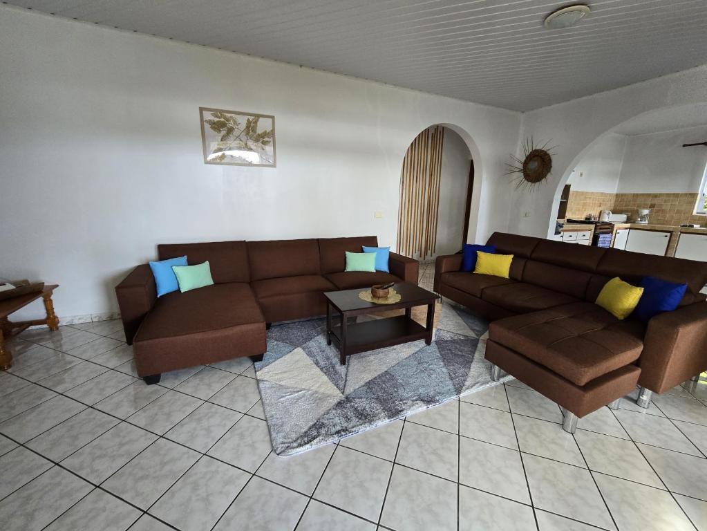 Posezení v ubytování Noha Lodge
